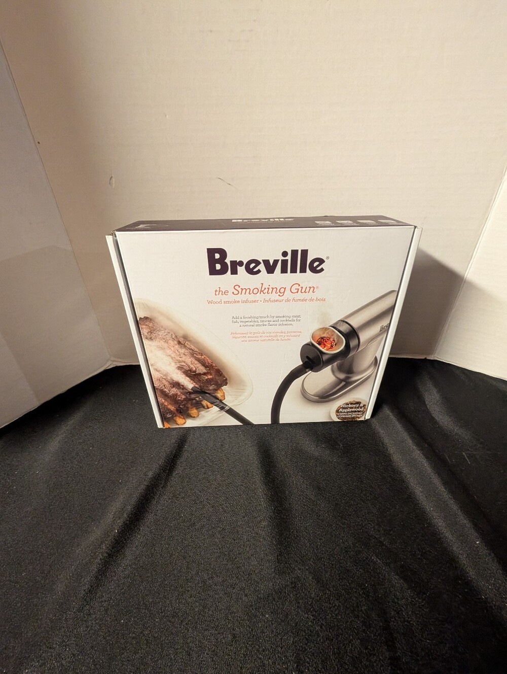 NEW Sealed Breville Smoking Gun Wood Smoke Infuser Complete Kitchen BBQ Tool